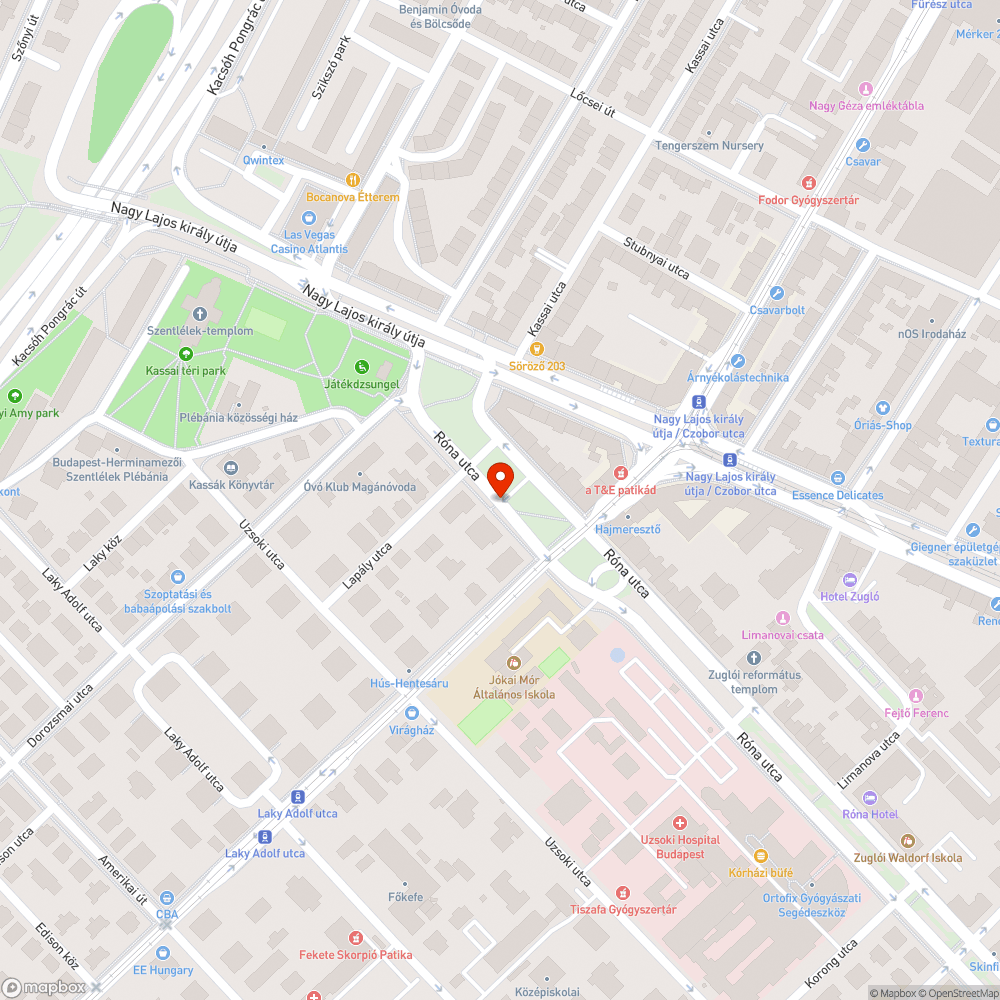 Kiszáradt fák bejelentés helye