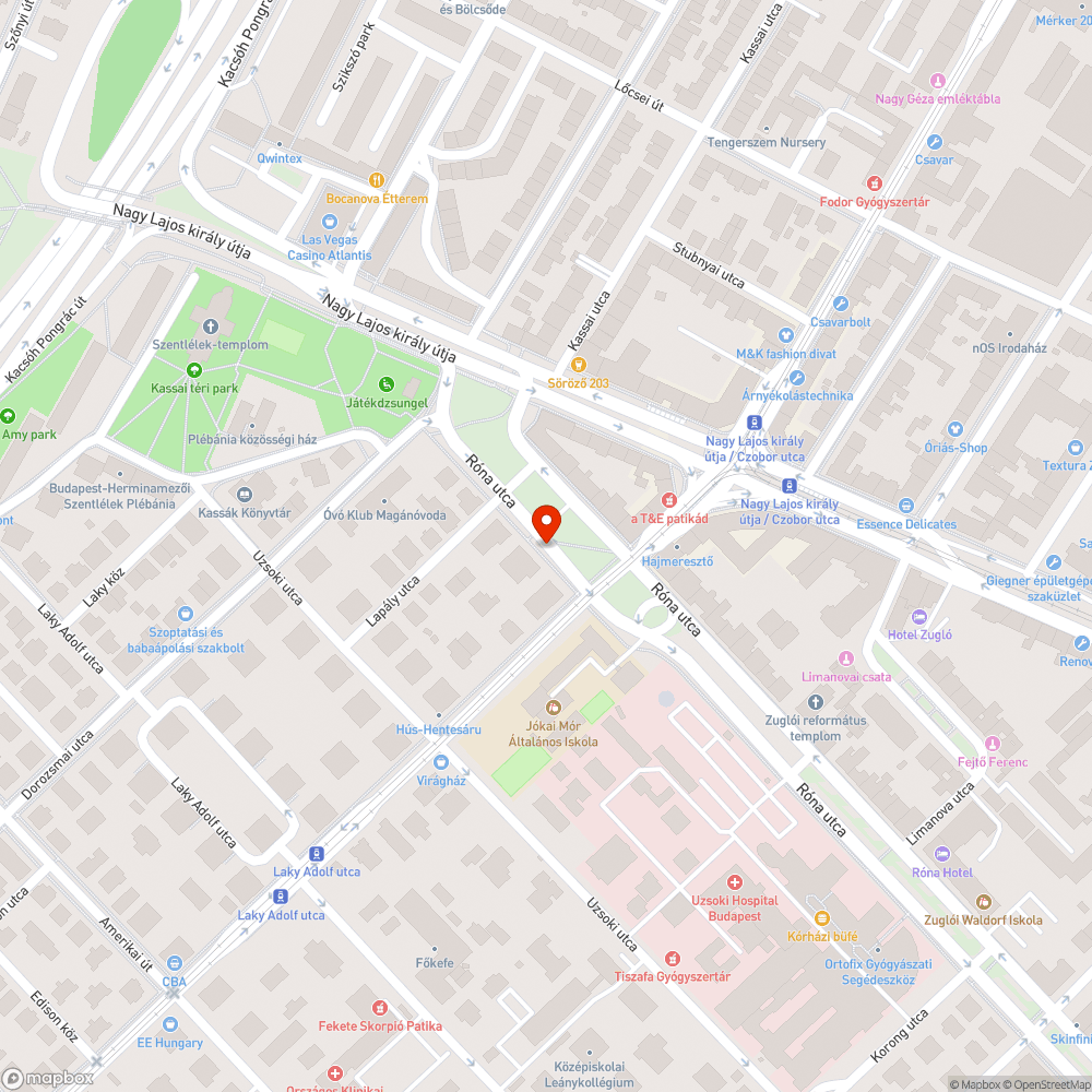 Szemét bejelentés helye