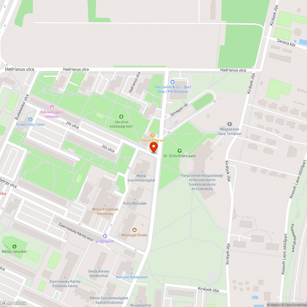 Kiégett bejelentés helye