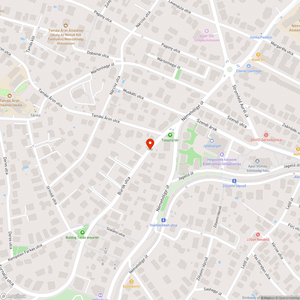 Kidőlt jelzőtábla bejelentés helye