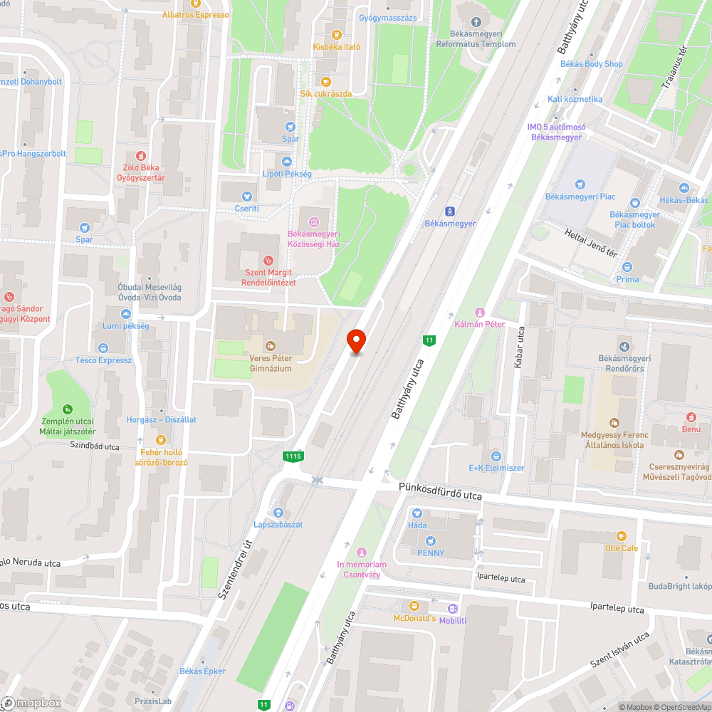 Elhagyott Volkswagen Golf bejelentés helye