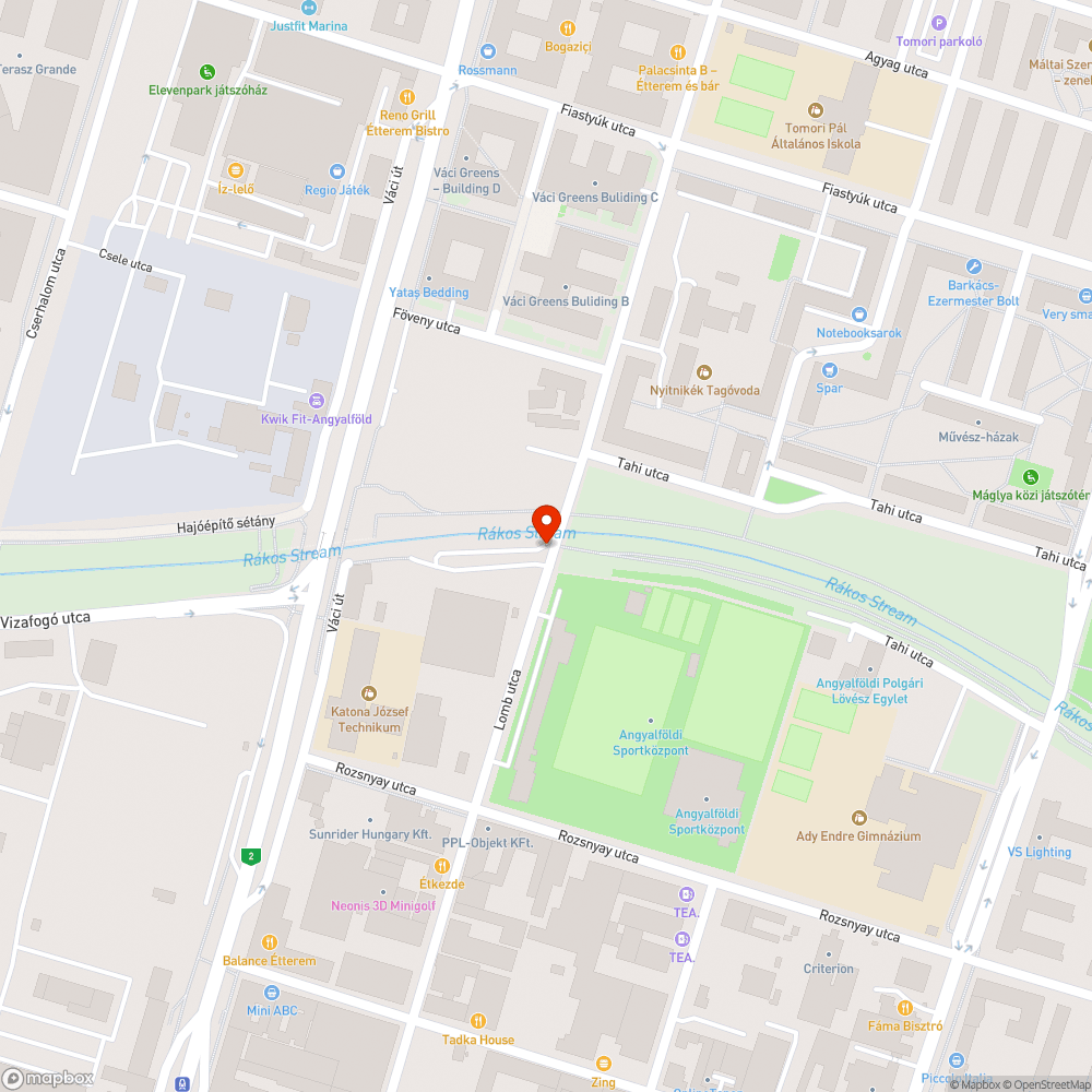 Három db elhagyott autó bejelentés helye