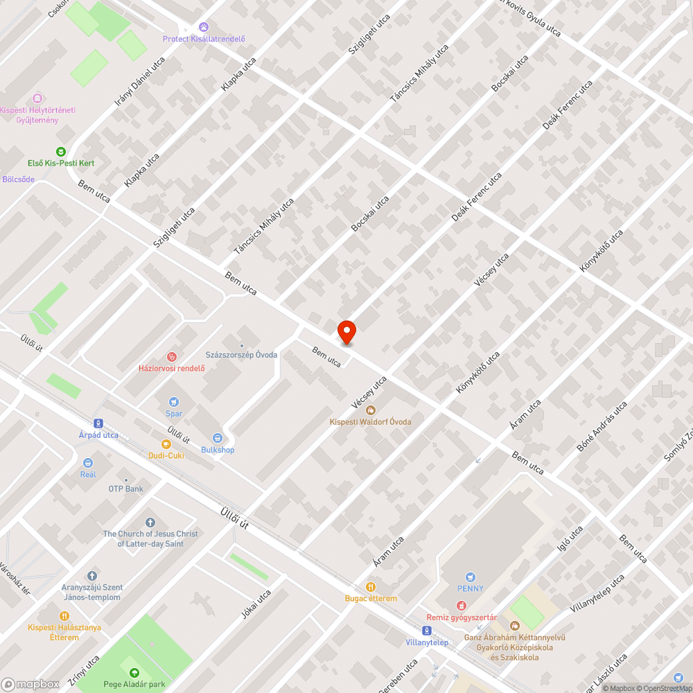 elhagyott lomis autó + szeméthegy bejelentés helye