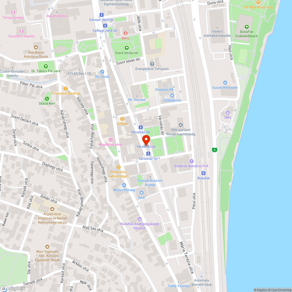 gyomtalanítás - Budafok Városház tér bejelentés helye