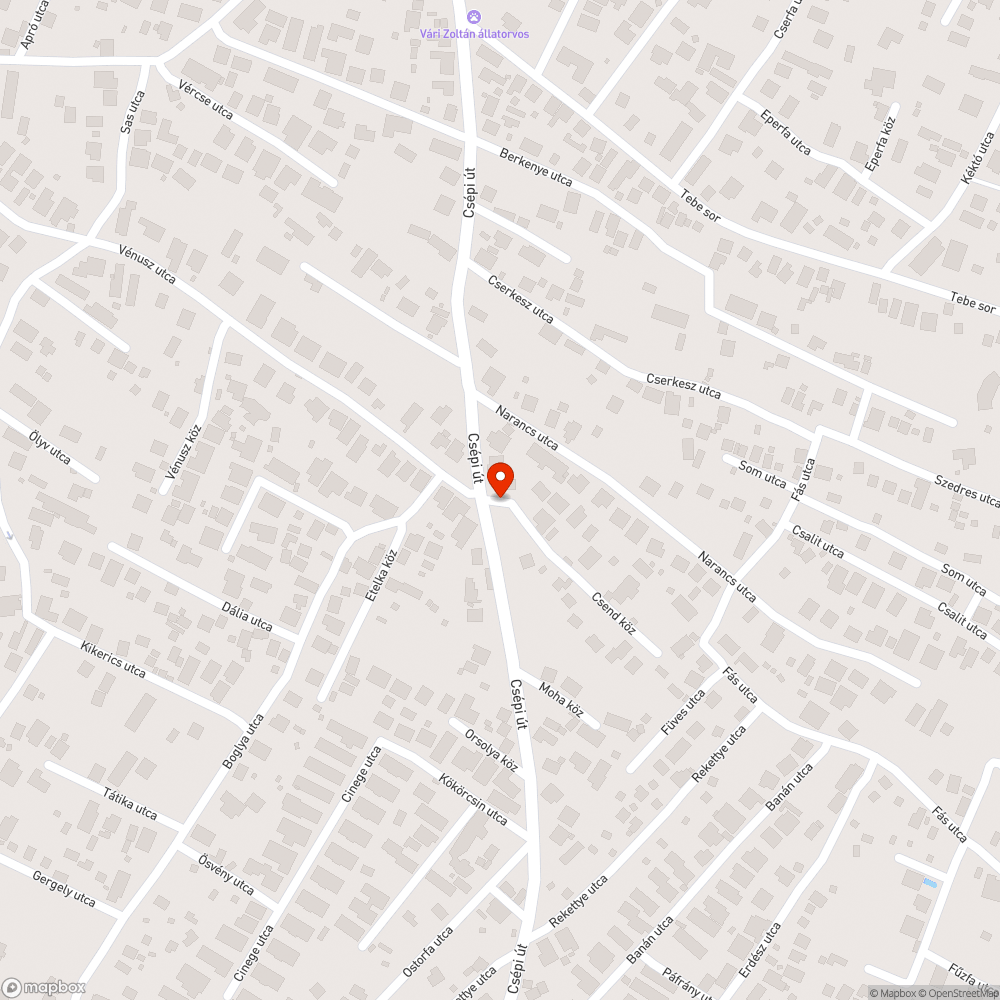 Elhagyott, összetört autóalkatrész bejelentés helye