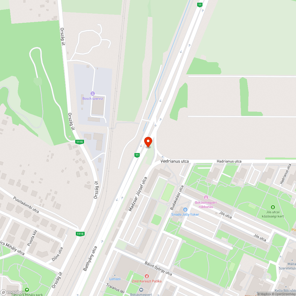 Rossz állapotú fa bejelentés helye