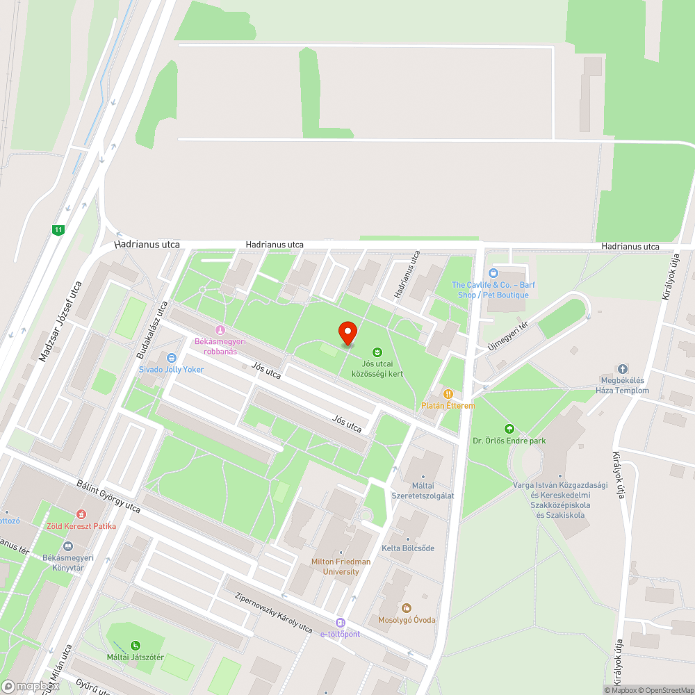 Padok festése bejelentés helye