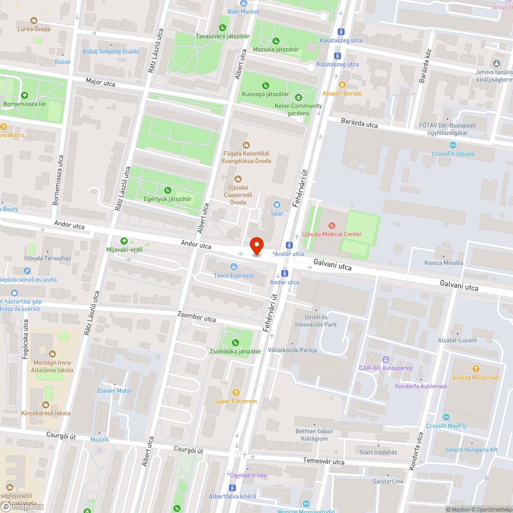 Bálvány fa bejelentés helye