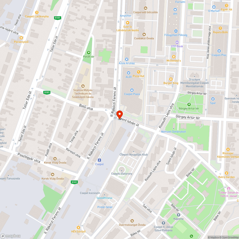 Szemét kupac bejelentés helye