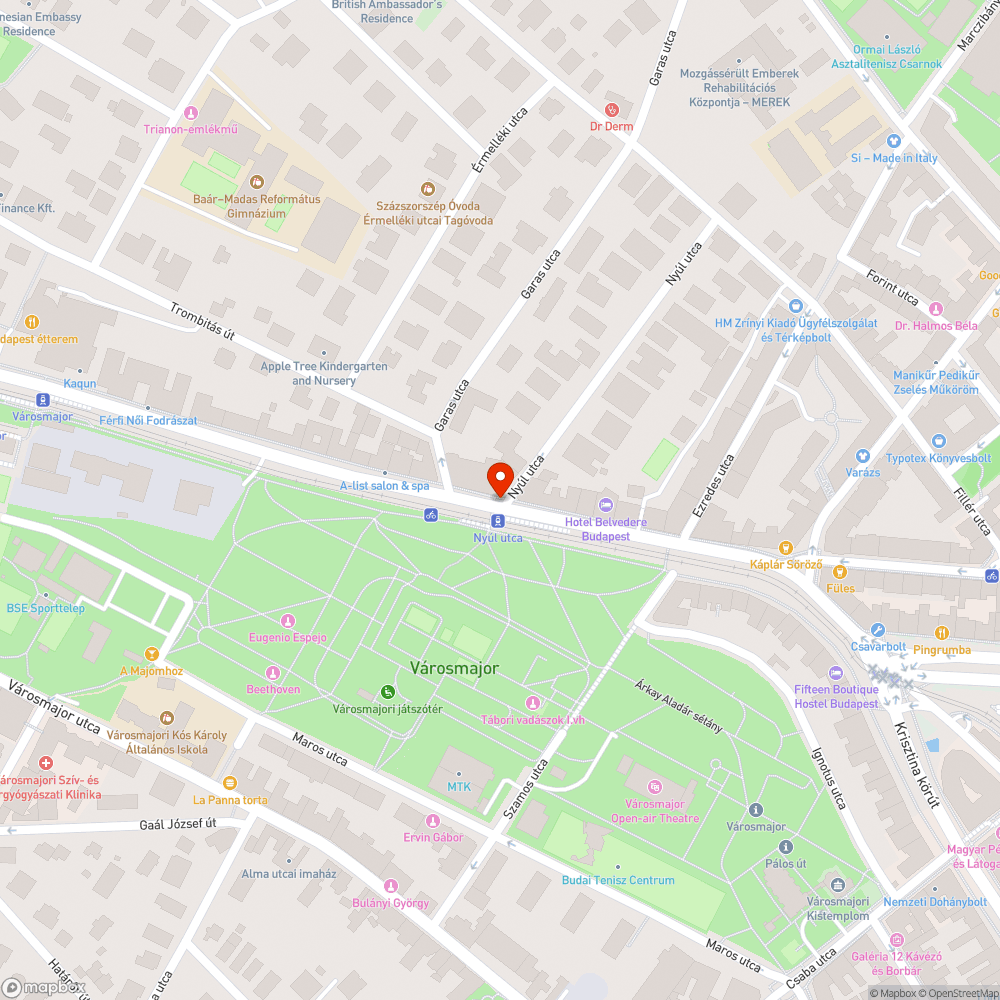 A gyalogosátkelőnél található jelzőgomb bejelentés helye