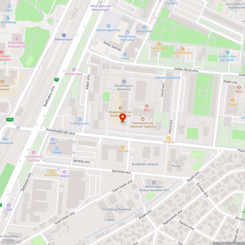 Graffiti a falon bejelentés helye