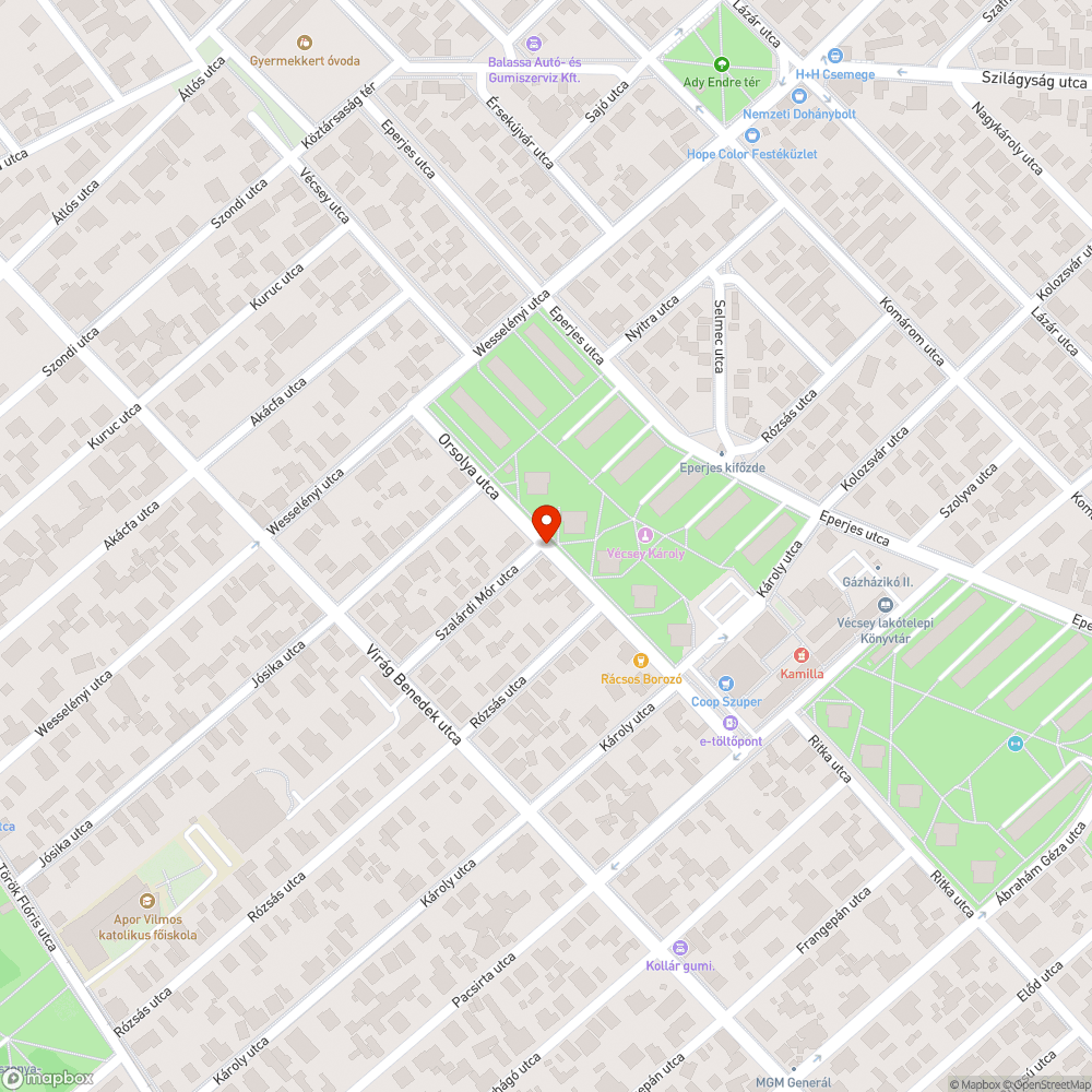 zajterhelés bejelentés helye