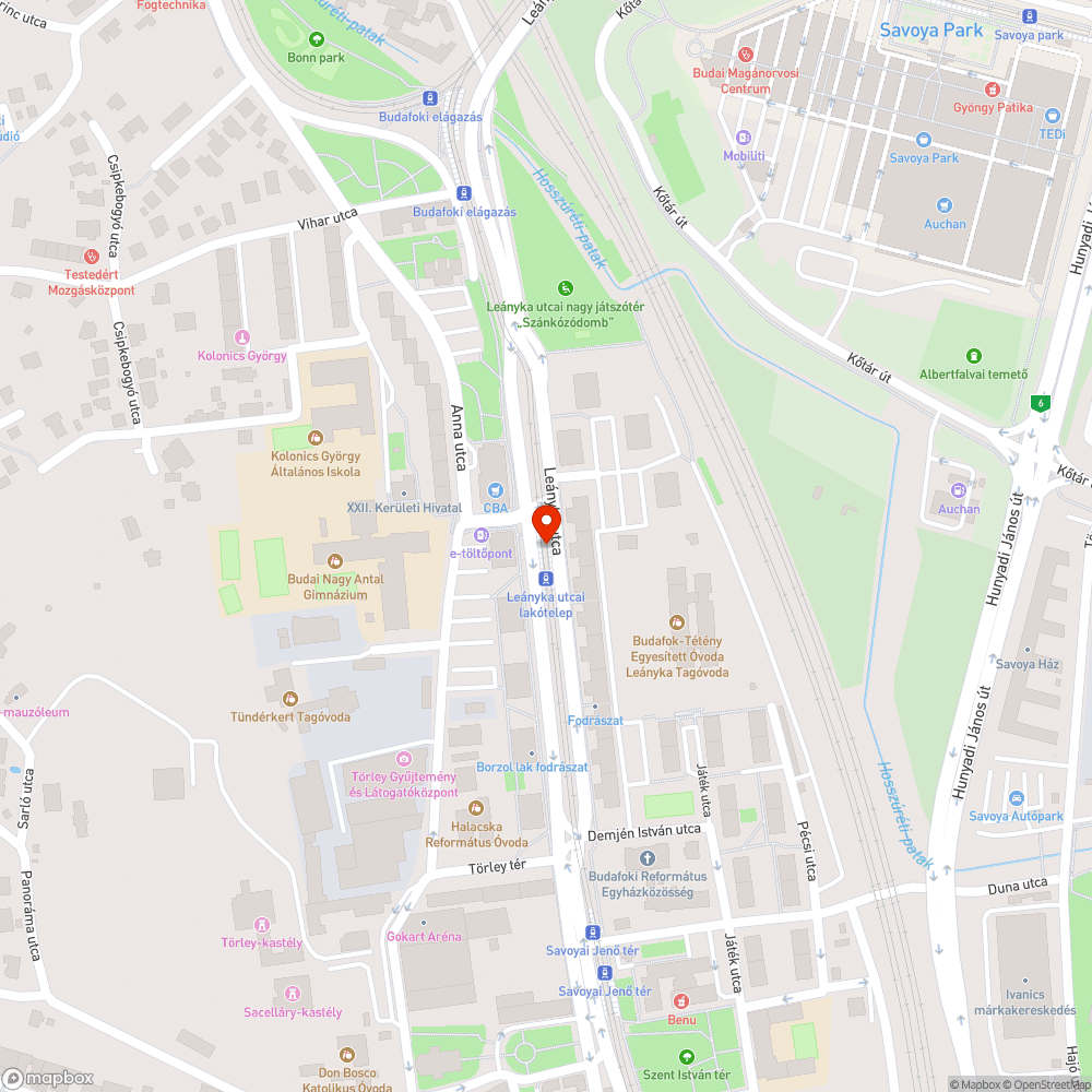 Rendkívül hangos járművek bejelentés helye