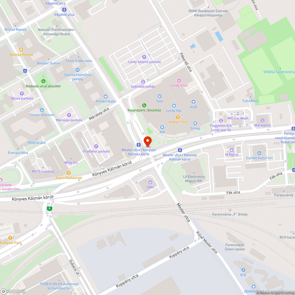 Gyalogátkelőhelyen nem működik a lámpa bejelentés helye