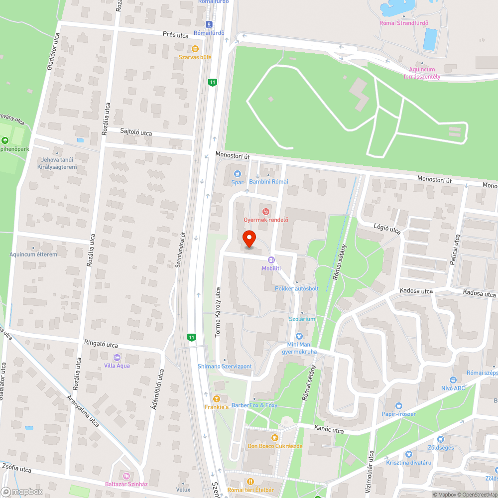 Előfordult 2 lámpa bejelentés helye