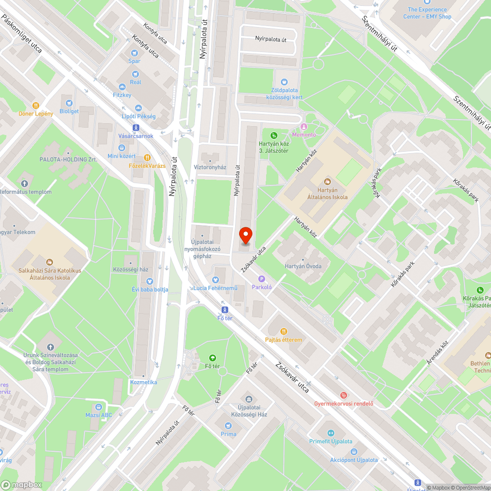 Hónapok óta parkol bejelentés helye