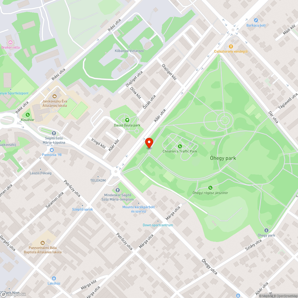 Felborult kuka bejelentés helye