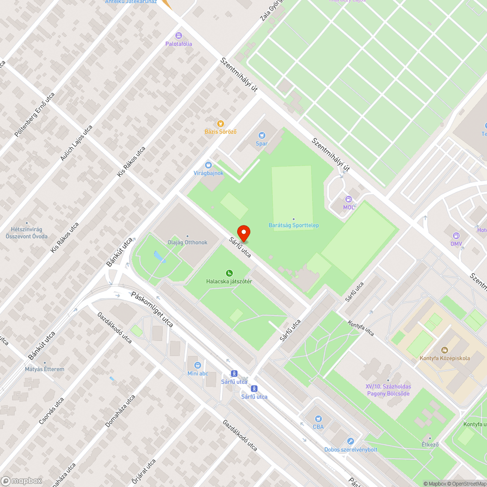 Több mély kátyú bejelentés helye