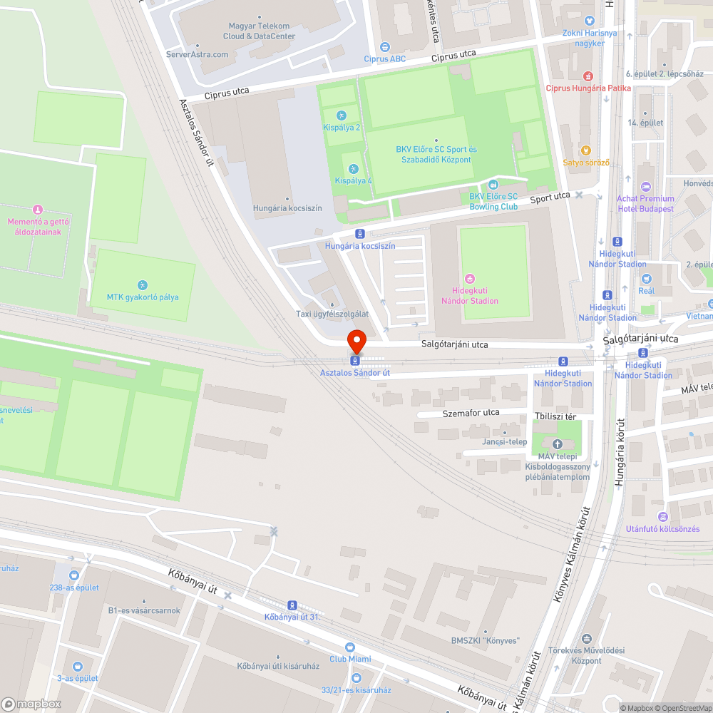 Kicsit magasra rakták bejelentés helye