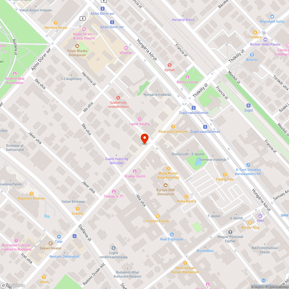 Belógnak a faágak a kerékpárútra bejelentés helye