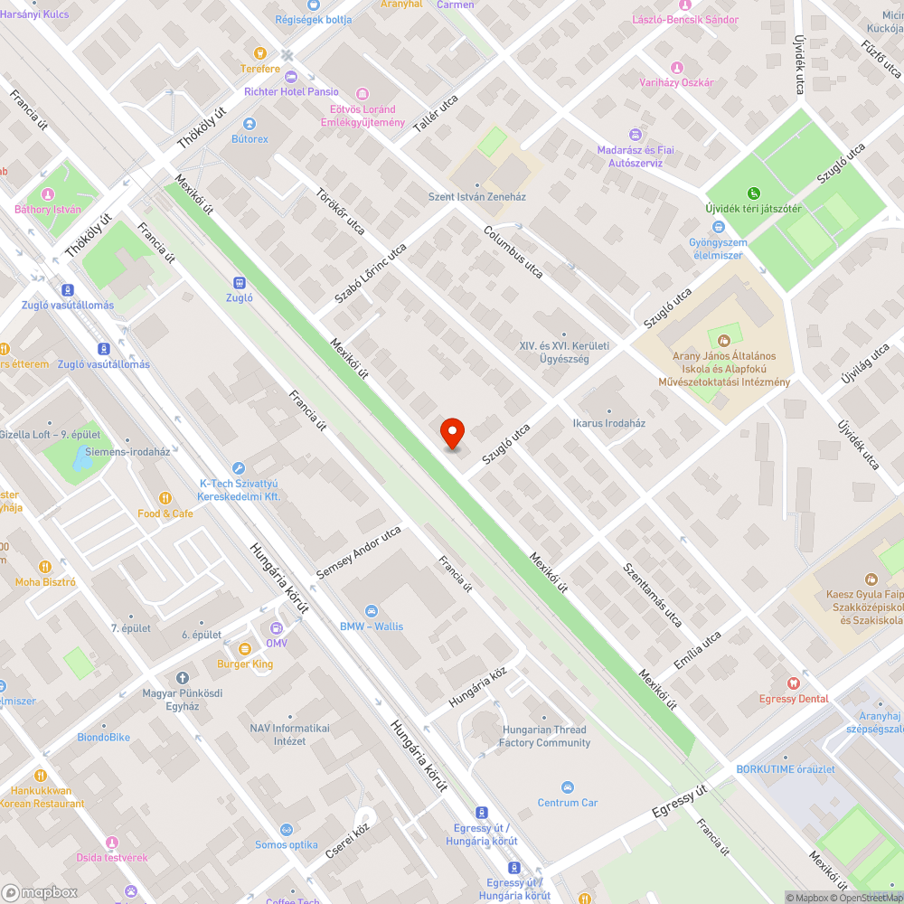 Lelógó és kilógó ágak bejelentés helye