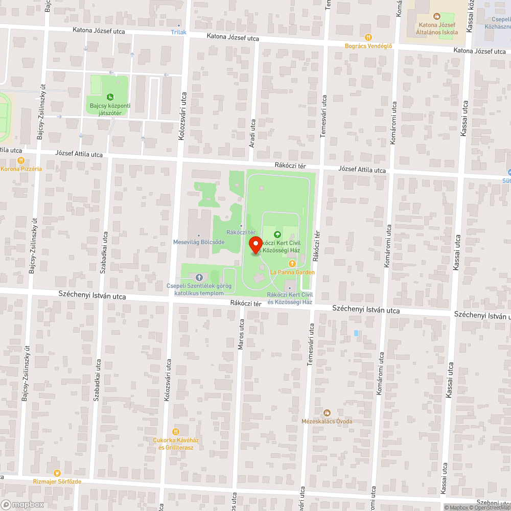 Hol a fészekhinta? bejelentés helye