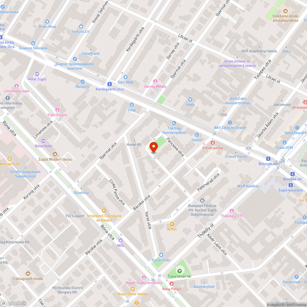 Folyamatosan folyó csap bejelentés helye