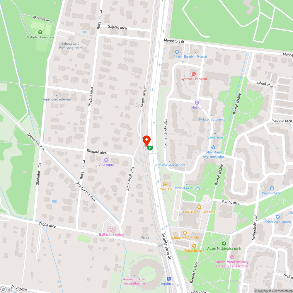 Húgyszag, emberi vizelet bejelentés helye