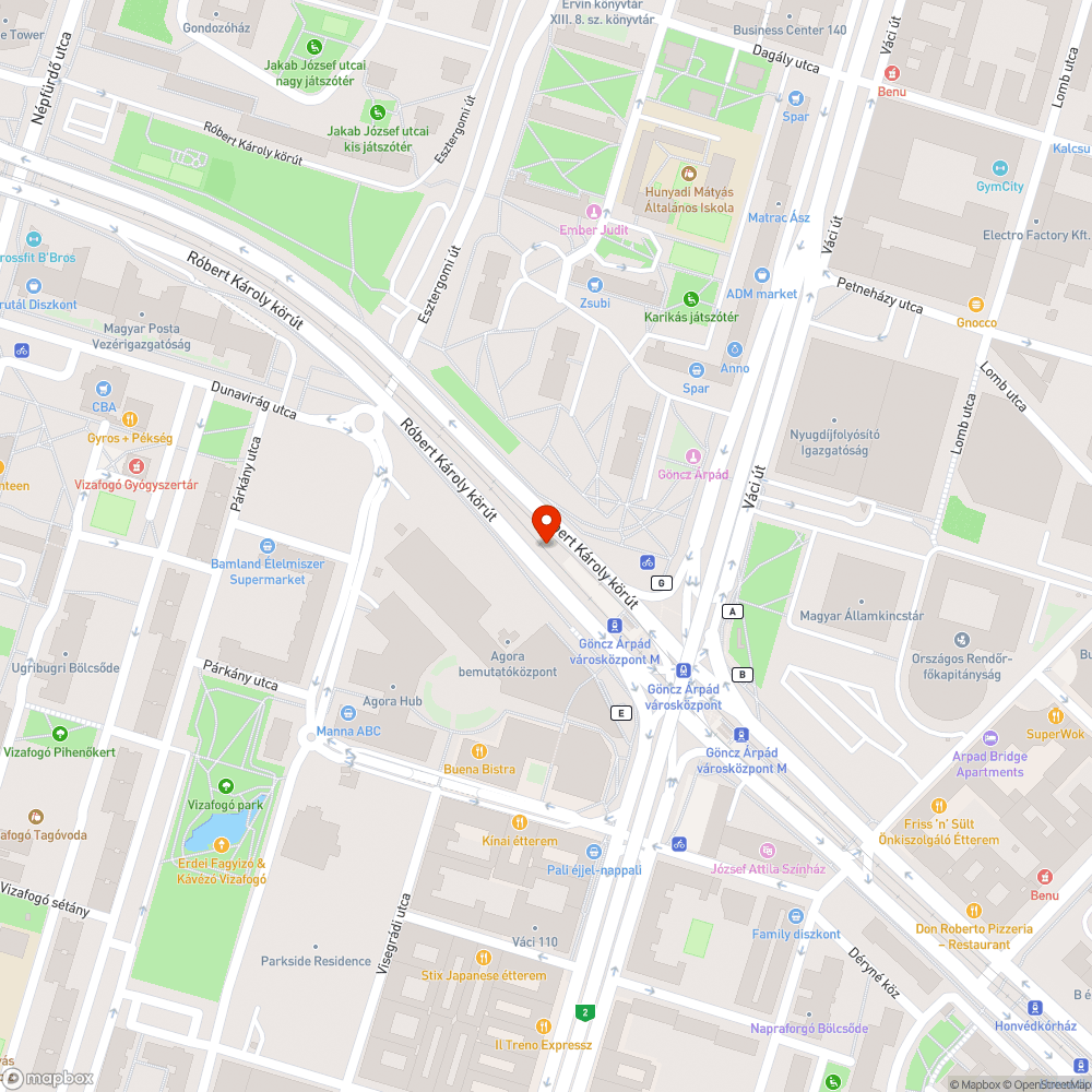 Nem működő mozgólépcső bejelentés helye