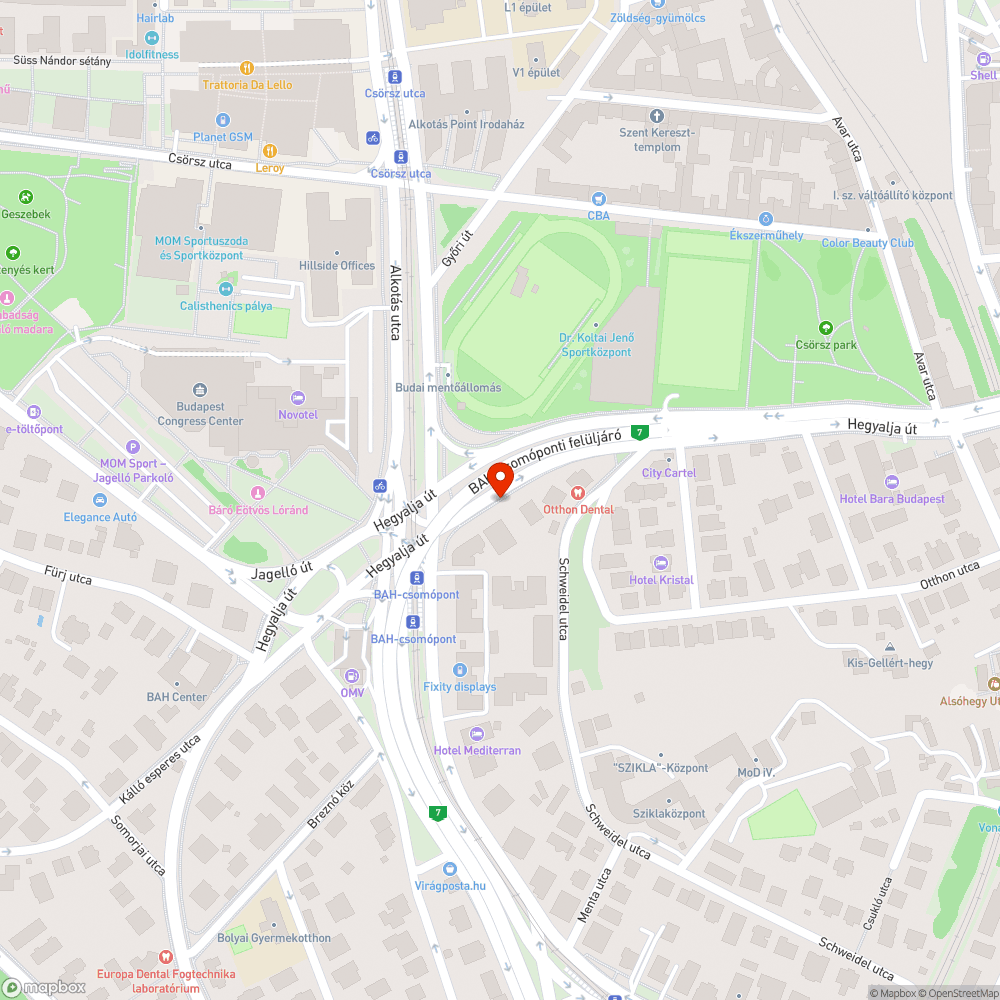 BAH-csomópont BKK buszmegálló összefirkálva bejelentés helye