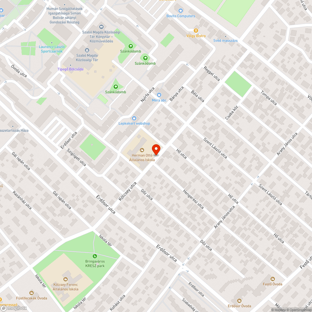 Okádja a füstöt bejelentés helye