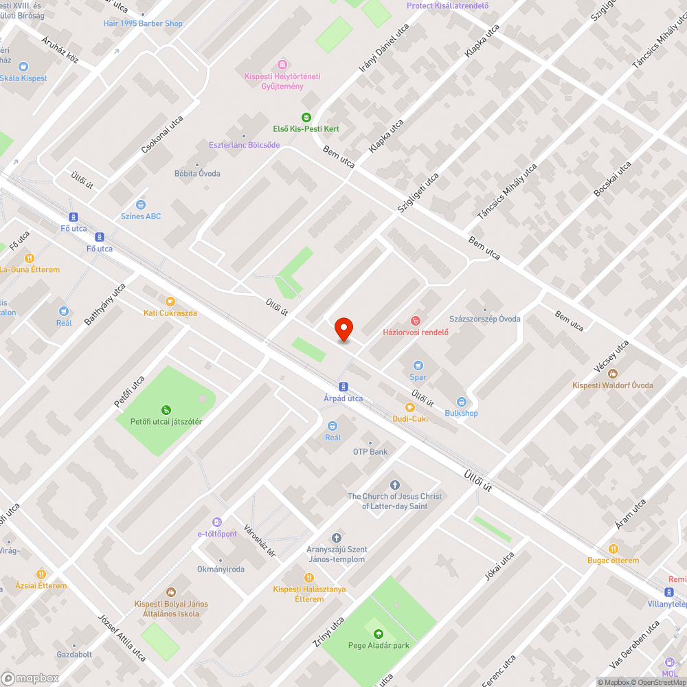 Kérelemre ideiglenesen kivonva bejelentés helye