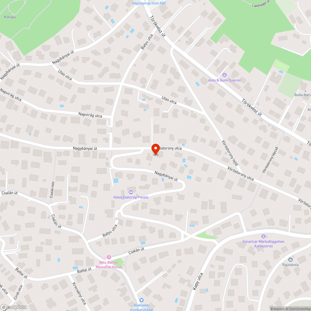 Lomtalanítás - foglaló tábla bejelentés helye