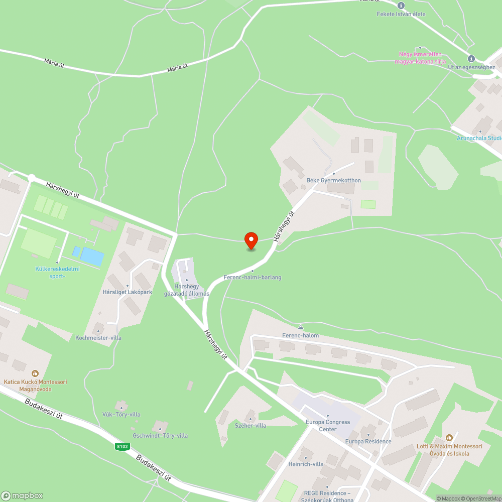 Teherautónyi új szemét az erdő szélén bejelentés helye