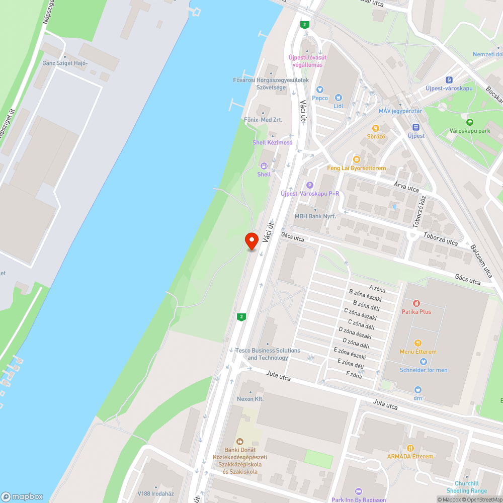 szomjazó facsemeték a Váci útnál bejelentés helye