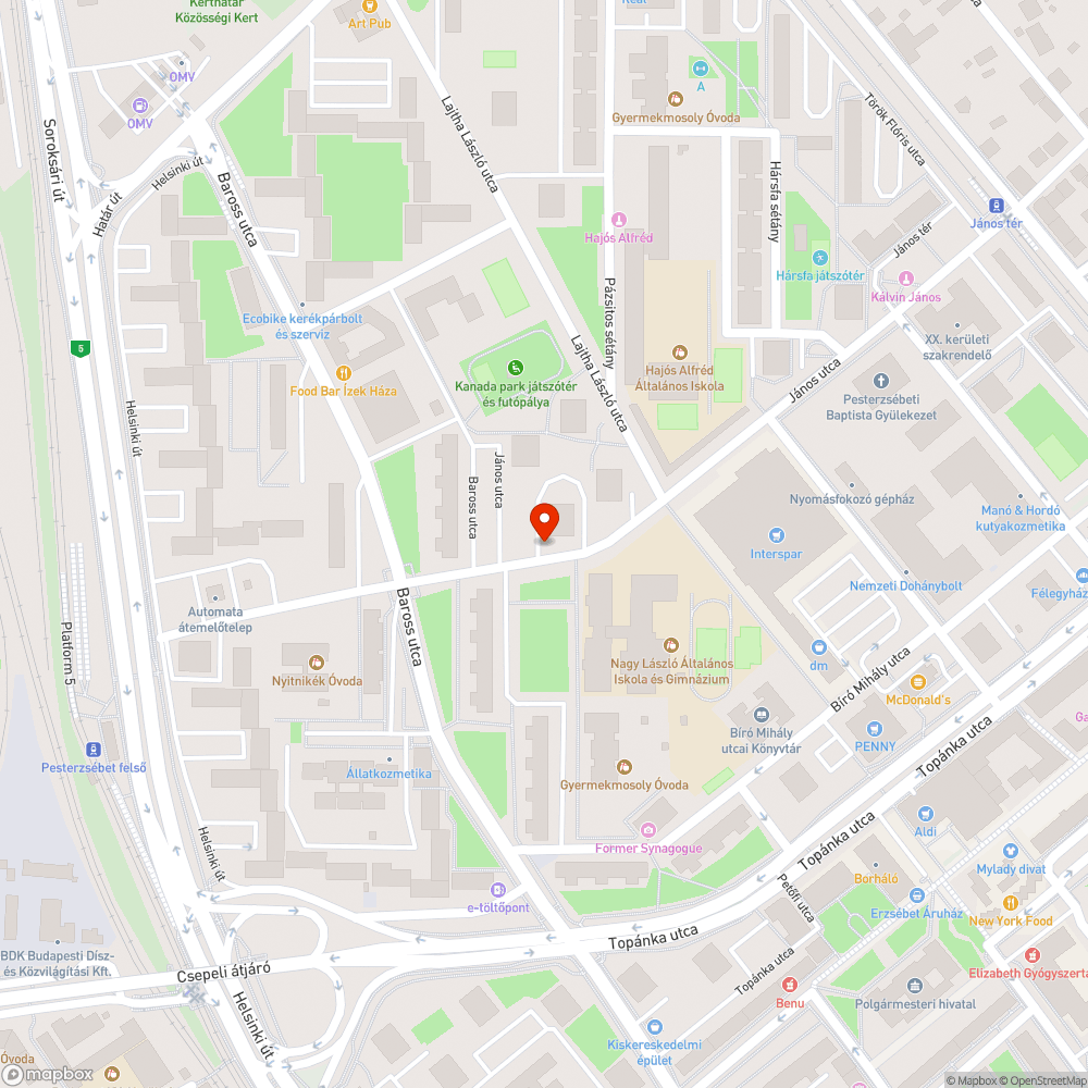 Nem rögzített közműakna fedél bejelentés helye