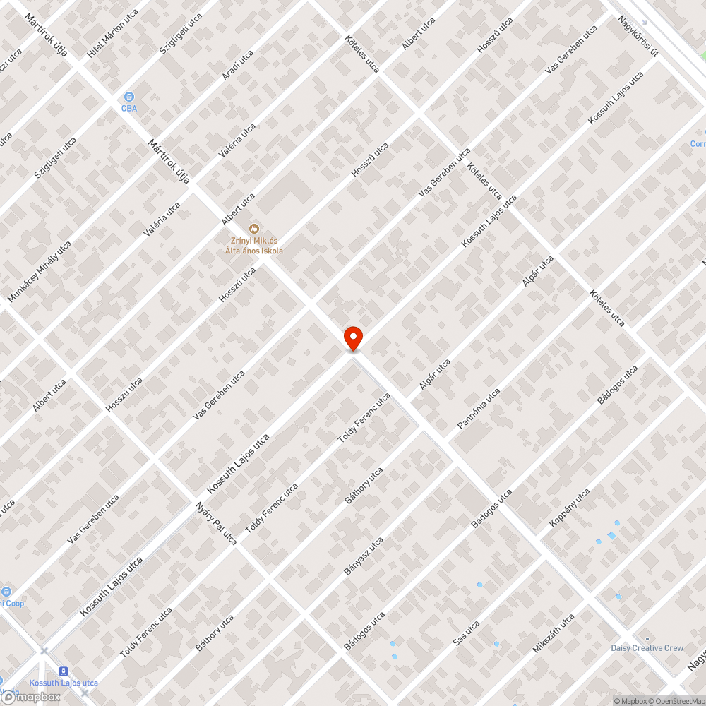 Összetört tükör bejelentés helye