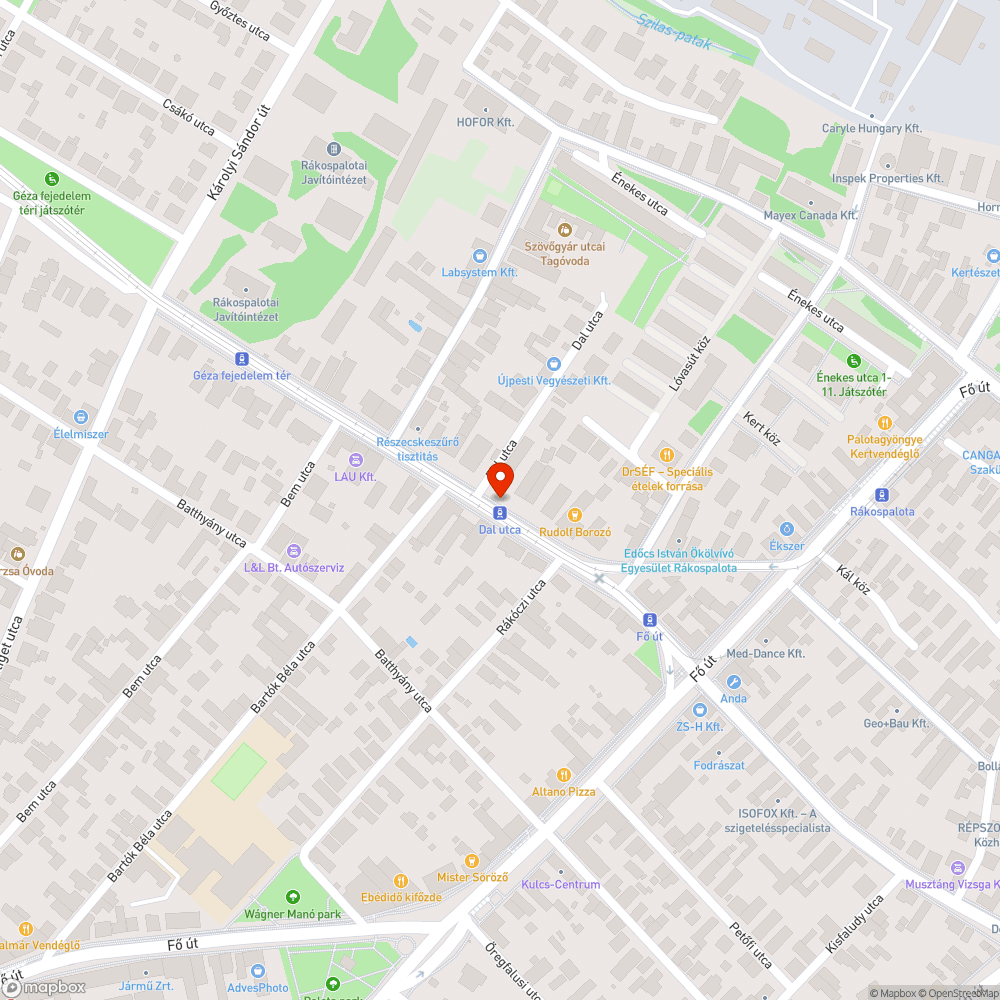 Gazos, elhagyatott járda, zöldterület bejelentés helye