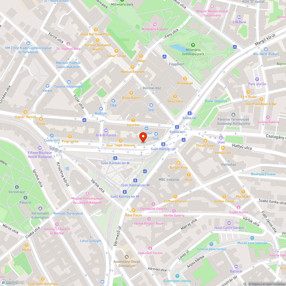 Évek óta tartó járdán parkolás bejelentés helye