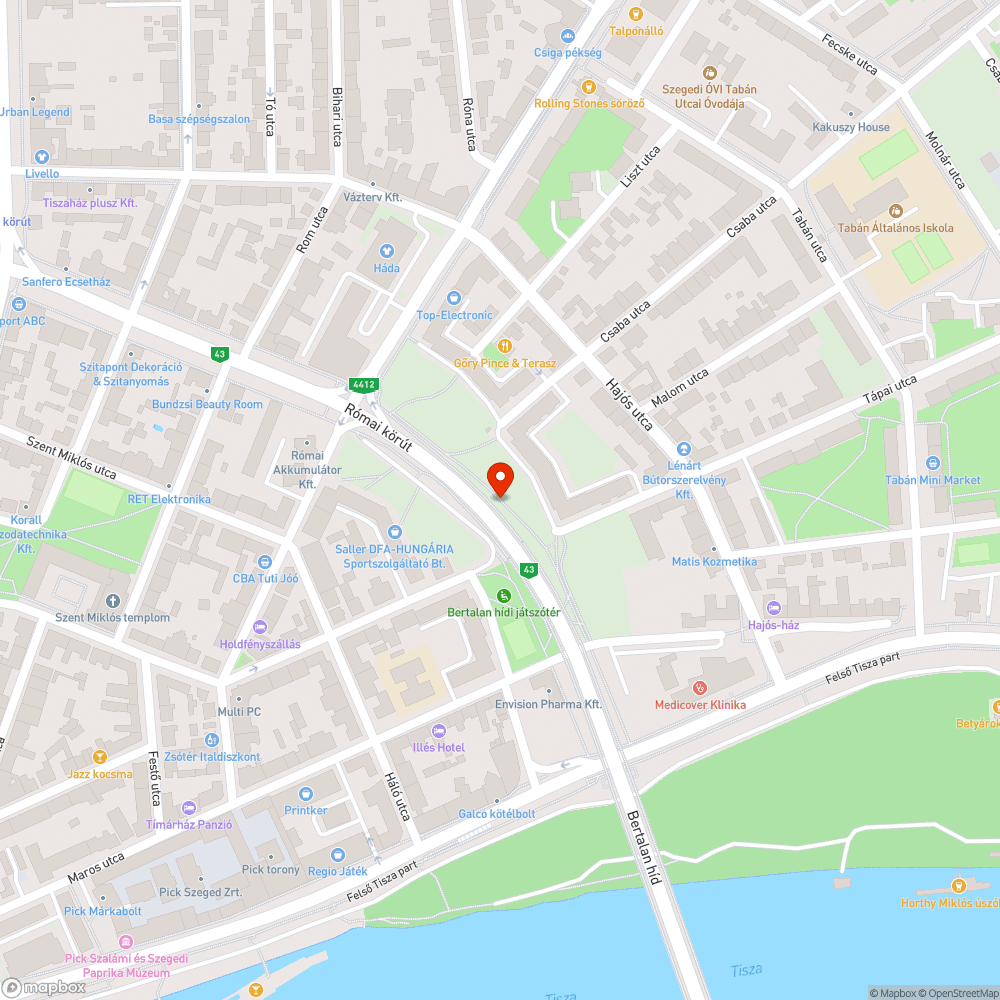 Megsüllyedt és felgyűrődött járda - Bertalan híd bejelentés helye