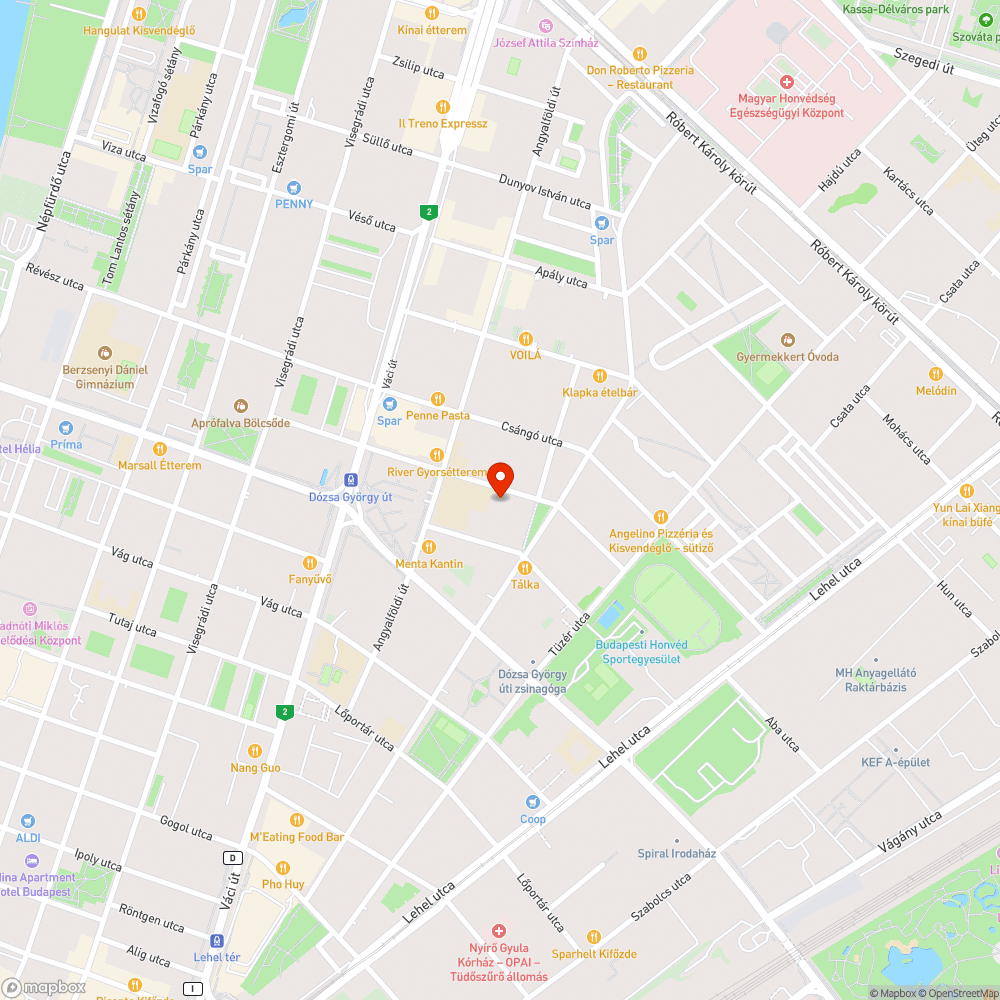 Közvilágítás bejelentés helye