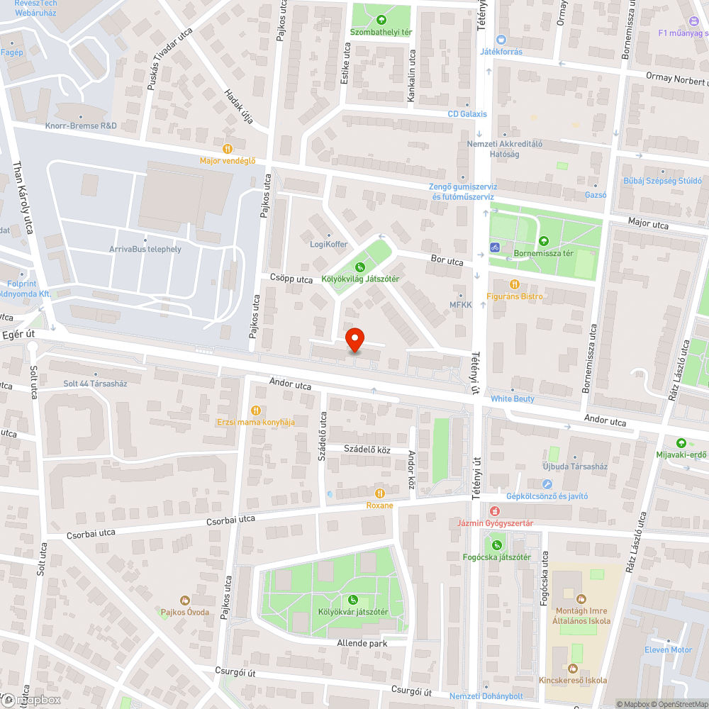 Kipusztult fák bejelentés helye