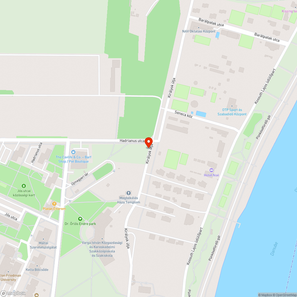 Graffitis bejelentés helye