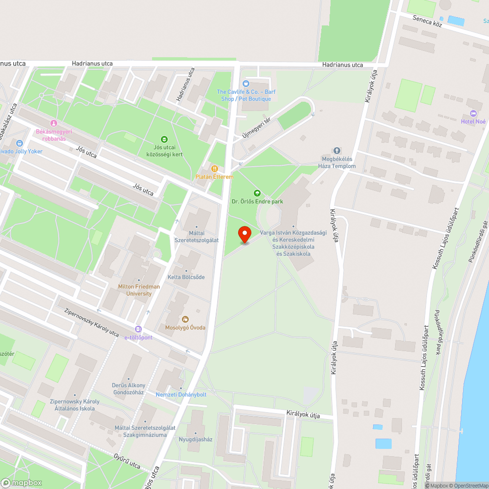 Rossz állapotú járda bejelentés helye