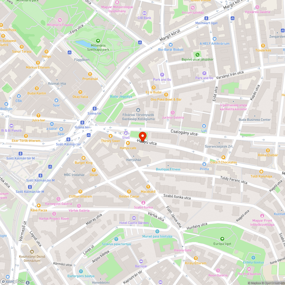 Botlásveszélyes rács bejelentés helye