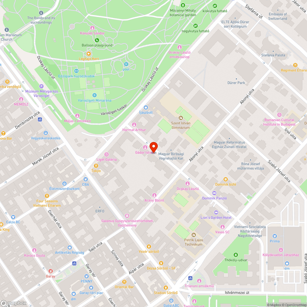 Lomtalanításból itt maradt lelakatolt szemét bejelentés helye