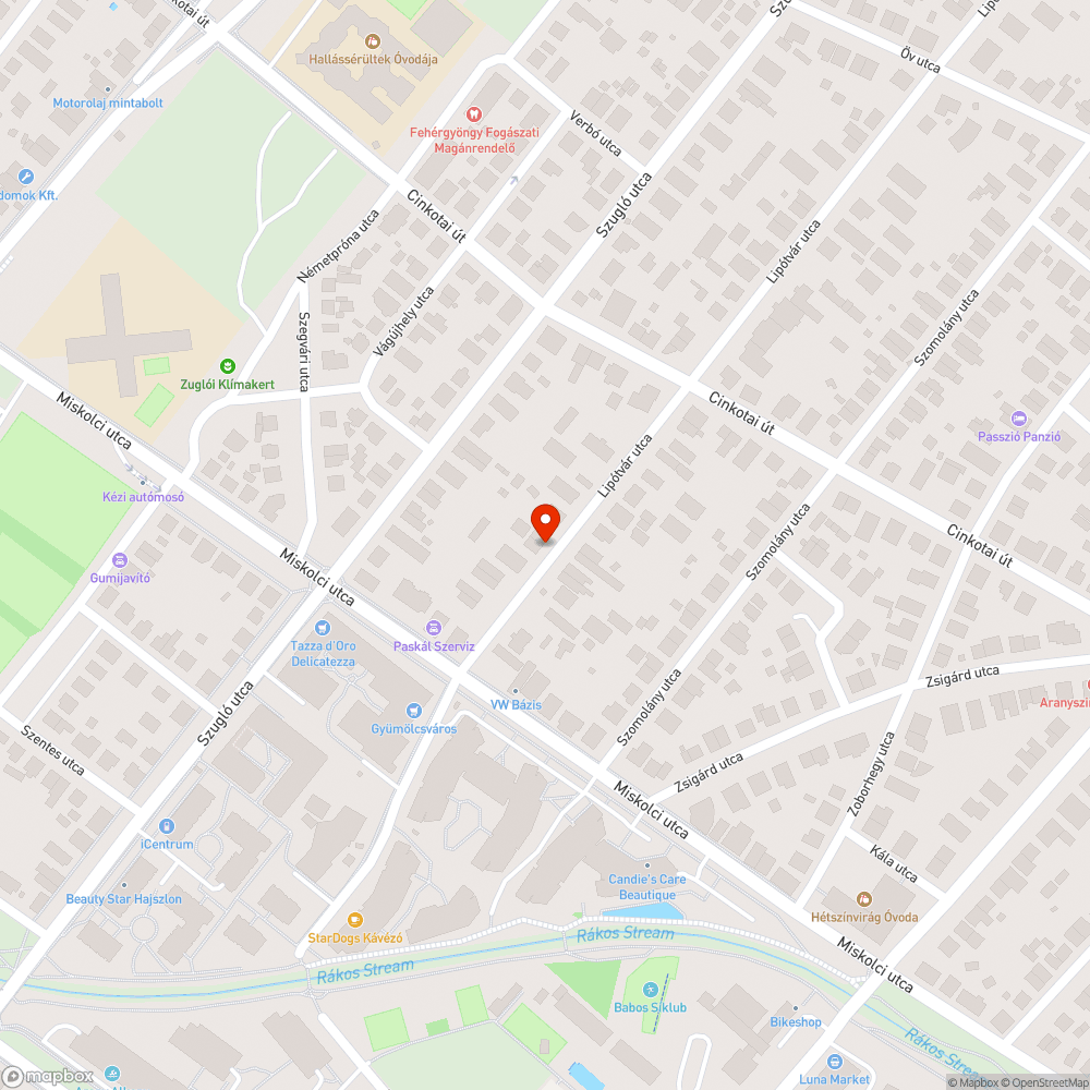 Balesetes autó az utcában bejelentés helye