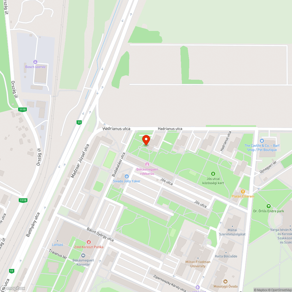 Semmibe vezető járda már bejelentés helye