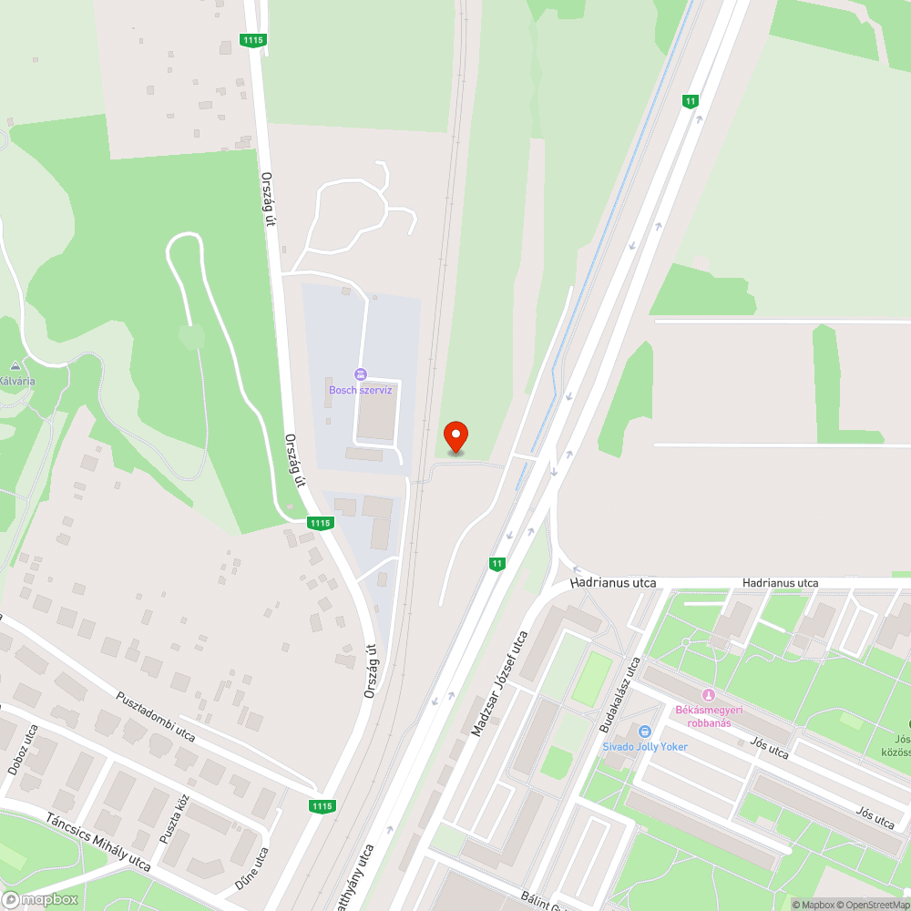 Szemétlerakás bejelentés helye