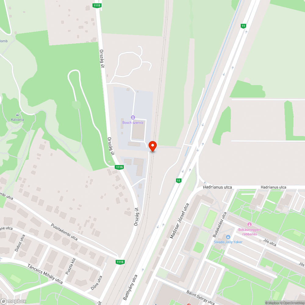 Átkelés bejelentés helye